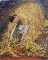 The Gardener, 2002 (olja på gessoed panel)