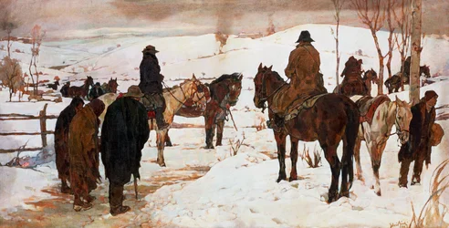 Ryttarnas avgång