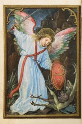 Folio från en miniatyrbok med timmar, användning av Rom, Brygge, 1530-35