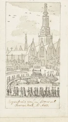 Jacob van Heemskerck begravdes i Oude Kerk i Amsterdam, 1607