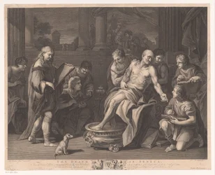 Dood van Seneca The Death of Seneca (titel på objekt)