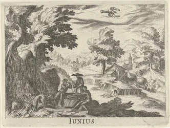 juni Junius (titel på objekt) Tolv månader (serietitel)