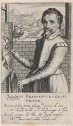Porträtt av Adam Elsheimer