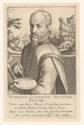 Porträtt av Hendrick van Cleef