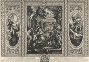 Taket i banketthuset i Whitehall: The Union of the Crowns of England and Scotland