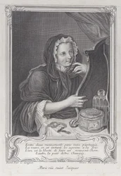 Den kokettska änkan, 1747, 1747.