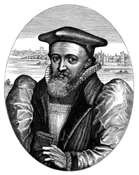 George Abbott 1562-1633, engelsk präst och ärkebiskop av Canterbury, 1600-talet