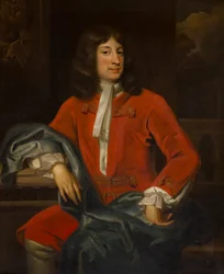 Porträtt av Sir Thomas Wilbraham, 3rd Bt. (1630-1692), ca 1664-92 (olja på duk)