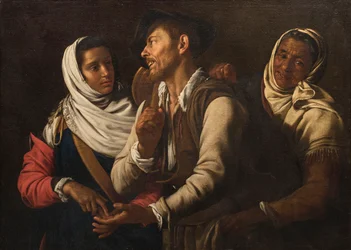 Spådamen, 1617