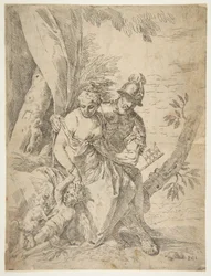 Mars, Venus och Amor, ca.1637-1639.
