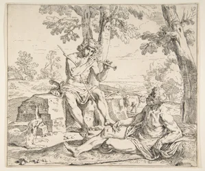 Mercury och Argus, ca. 1630-1648.