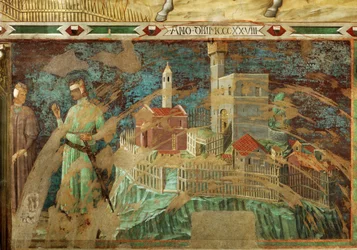Staden Siena (freska)
