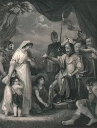 "Alfred Liberating the Family of Hastings."