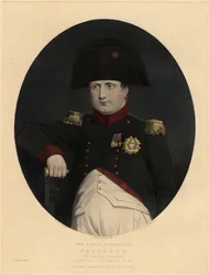 Senaste porträttet av Napoleon ombord på Bellerophon, 1815