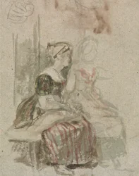 Studie för "The Penny Wedding"
