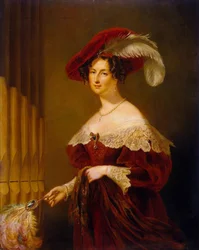 Porträtt av Contesse Elizaveta Ksaveryevna Vorontsova 1792-1880, 1832