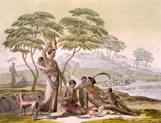 Vol. II, sydostkusten: svart befolkning, ca 1820-40.