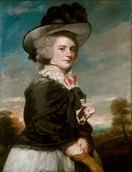 Miss Elizabeth Keppel, senare Mrs Thomas Meyrick, 1782