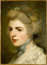 Porträtt av skådespelerskan Frances Kemble 1759-1822, 1784.