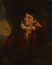 William Archer Shee 1810-1899, konstnärens son, ca. 1820.