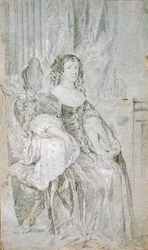 Porträtt av Katarina av Braganza 1638-1705, 1670-talet.