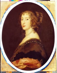 Porträtt av Cecilia Croft Lady Killigrew