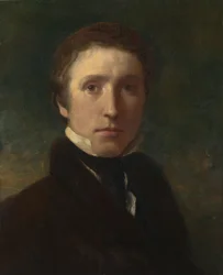 Självporträtt vid ungefär nitton års ålder, ca 1819.