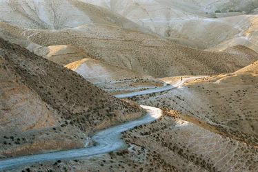 Israel, Judéen: Bild från Judéens kullar öster om Jerusalem, 2022 (foto)