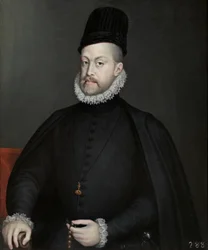 Porträtt av Philipp II.