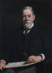Porträtt av Sir Thomas Graham Jackson, ca 1896