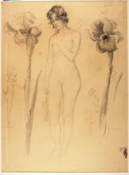 Naken och Iris