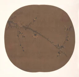 Snow Plum (albumblad; bläck på siden)