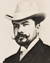 Porträtt av Rubén Darío