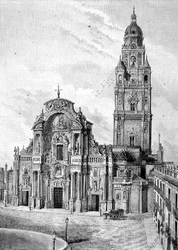 Katedralen i Murcia, Spanien