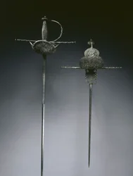 Skålfäste, c.1650 (stål)