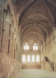 Interiör av klostrets matsal, 1215
