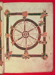 Legium Ora, från manuskriptet "Fuero Juzgo" (vernacular version av "Book of Judgments"), c.1241 (vellum)