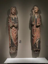 Sörjande Johannes och Sörjande Jungfru, kungariket Kastilien och León, ca 1250-1275