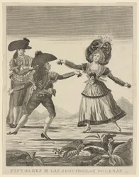 Pistolees and las sequidillas boleras, c.1790-99
