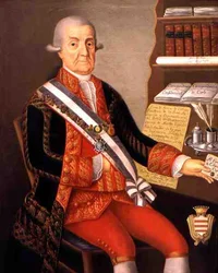 Porträtt av Matias Galvez (1717-84)