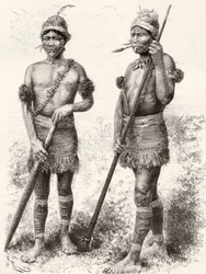 Sydamerikanska Carijona-indianer