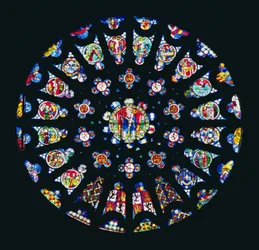 Södra rosenfönster, c.1280