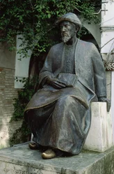 Staty av Moses Maimonides (1135-1204)