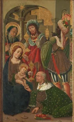 The Adoration of the Kings, ca 1490 (tempera på panel)