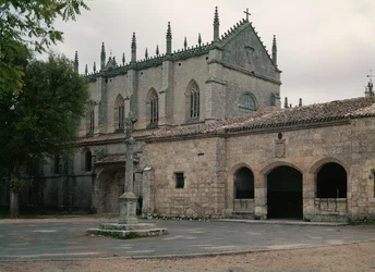 Utsikt över Charterhouse-fasaden
