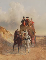 The Royal Mail Coach on the Road