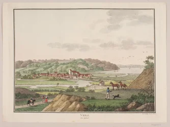Vejle från sydväst