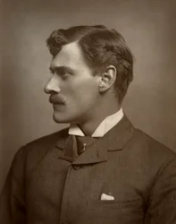 Frederick Leslie, brittisk skådespelare, sångare, komiker och dramatiker, 1884