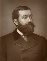 George Robert Sims, brittisk journalist, poet, dramatiker och romanförfattare, 1884