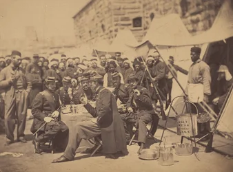Duryea Zouaves, Fort Schuyler Adjutants Mess, 18 maj 1861.